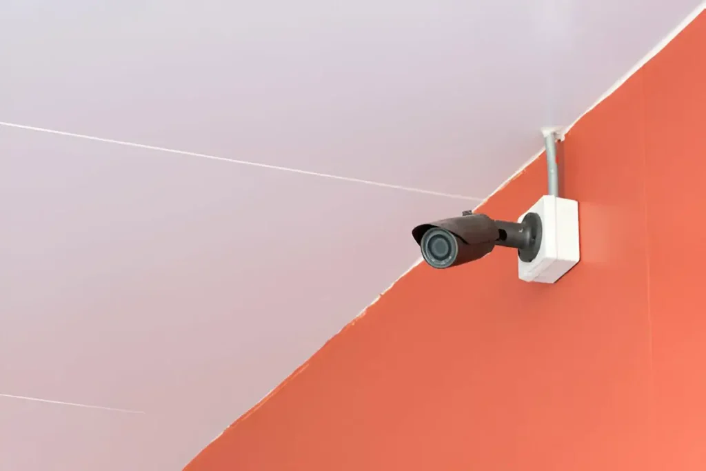 Can a tenant install a security camera outside the apartment