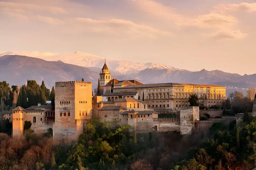 Alhambra in Granada southern of Spain