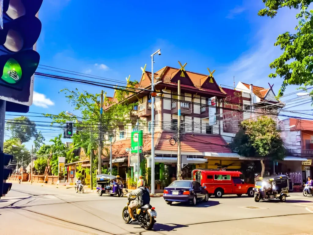 Old town of Chiang Mai, Thailand